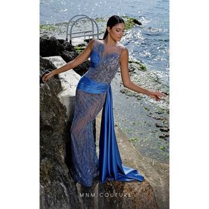 Blue MNM Couture Size 6 Mermaid dress